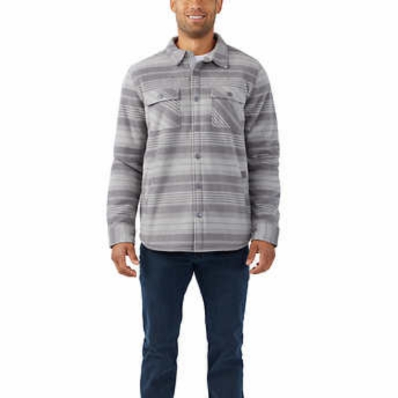 Voyager Other - Voyager Men's Super Plush Shirt Jacket